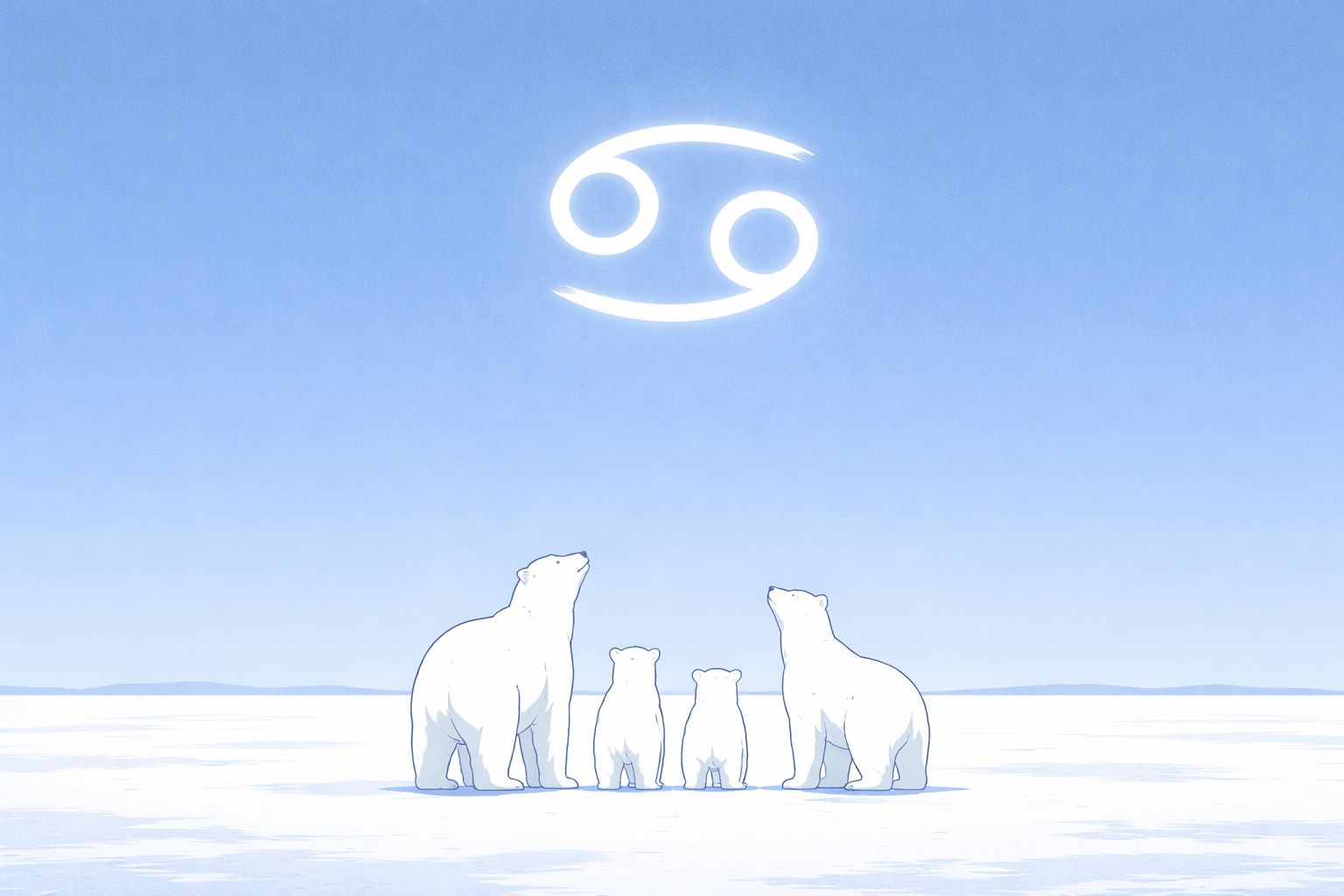 Białe niedźwiedzie na biegunie północnym